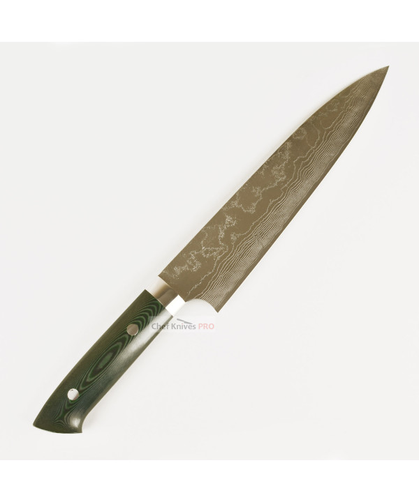 Takeshi Saji Vg10 chef Knife Micarta handle